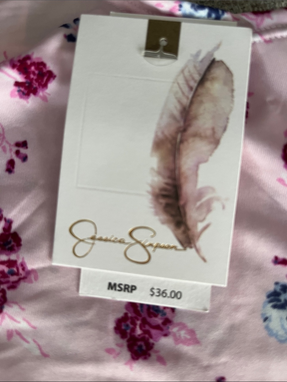 Jessica Simpson Pajama Set - Picture 2 of 11